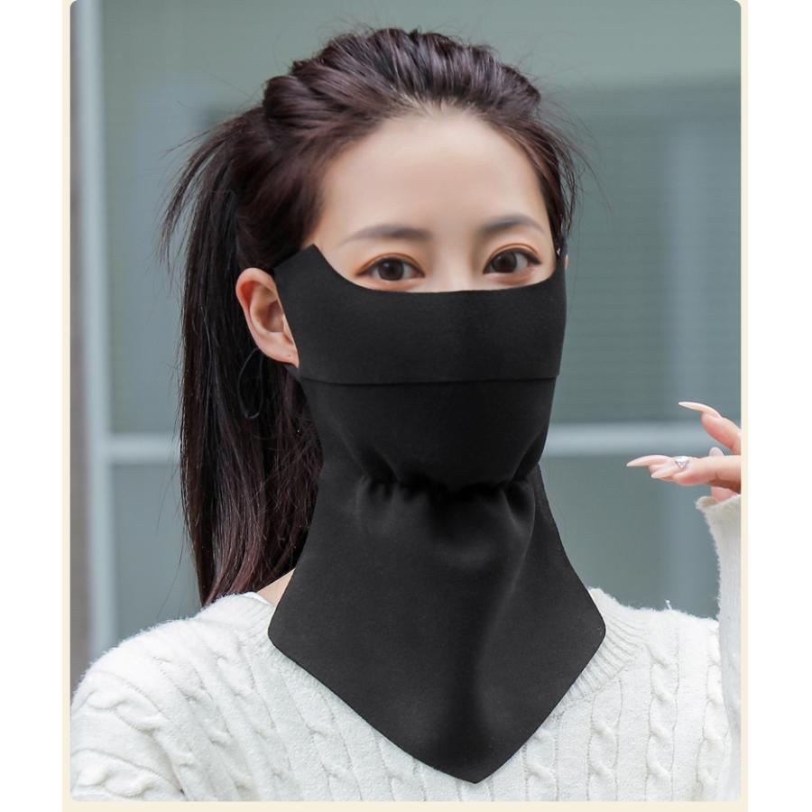 フェイスカバー フェイスマスク ネックカバー 防寒対策 日焼け防止 紫外線対策 防風 アウトドア レディース 女性 婦人 保温 バイク 自転車 | ブランド登録なし | 09