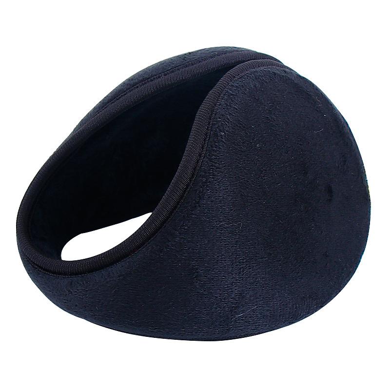 イヤーマフ イヤーウォーマー 耳あて 耳当て 男女兼用 フリース 裏起毛 裏ボア エコファー 防寒 防風 暖かい 保温 | plusnao | 08