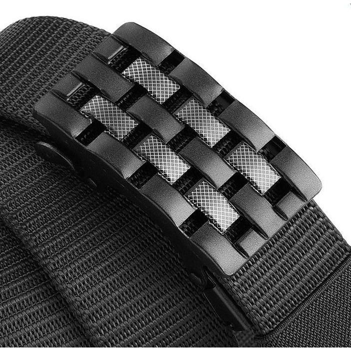 バックルベルト ナイロンベルト メンズ レディース 120cm 穴なし ノンホール バンド 自由調節 無段階調整 カジュアル シンプル 普段使い ワン | plusnao | 15