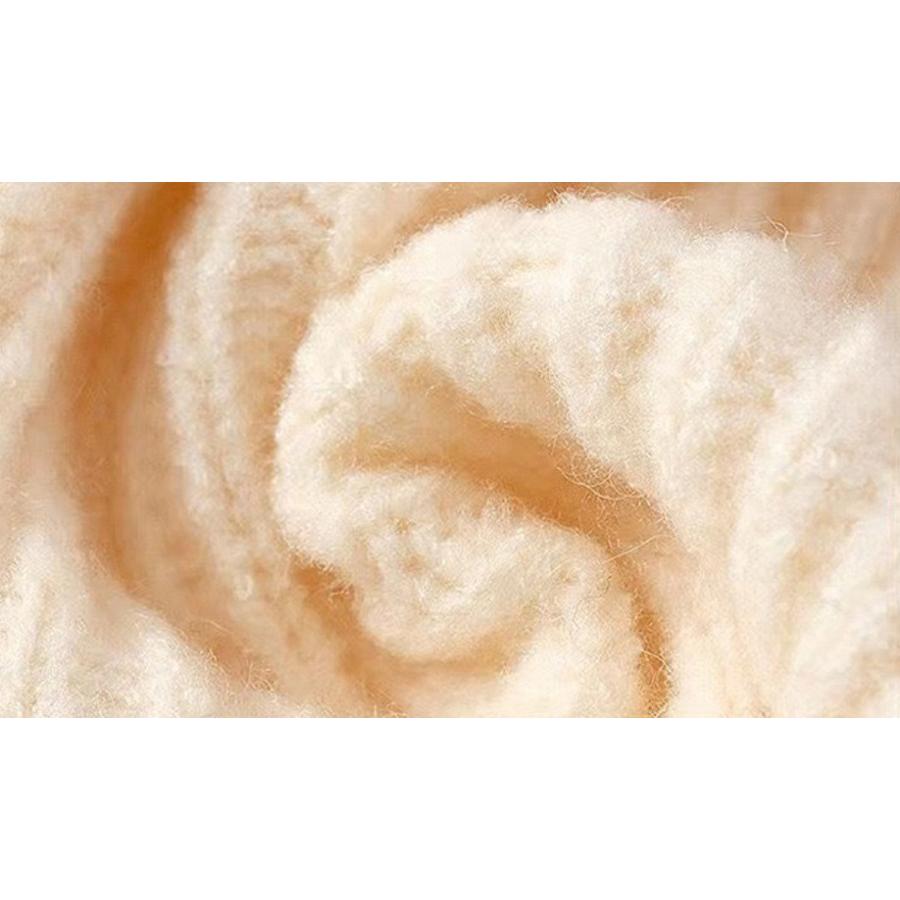 ネックウォーマー レディース ボタン付き 着脱ラクラク あったか ニットマフラー スヌード 防寒 暖か 通勤 通学 おしゃれ かわいい シンプル ボリ | plusnao | 08