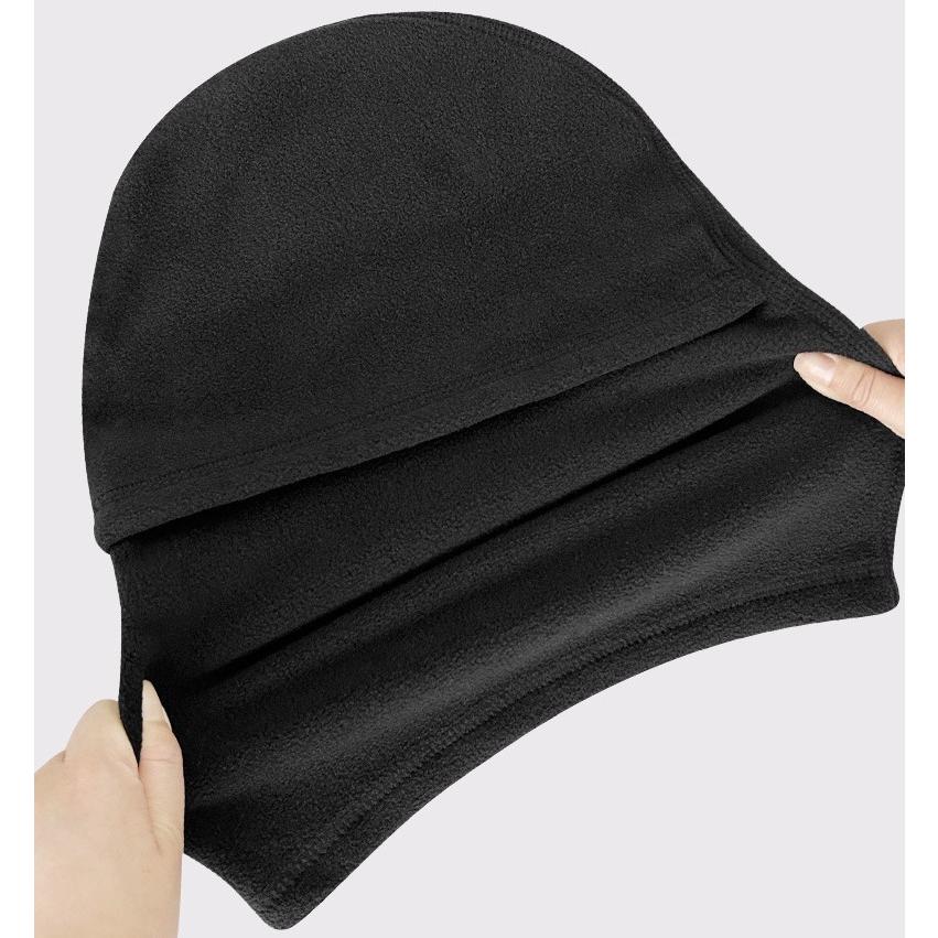目出し帽 フェイスマスク バラクラバ メンズ レディース ユニセックス 男性 女性 男女兼用 防寒具 帽子 フード かぶる 暖かい 冬 シンプル | plusnao | 06