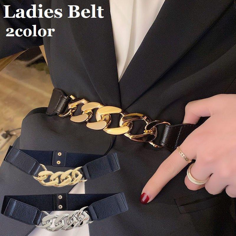 plusnao（プラスナオ） ベルト レディース 太い 幅広 ワイド おしゃれ