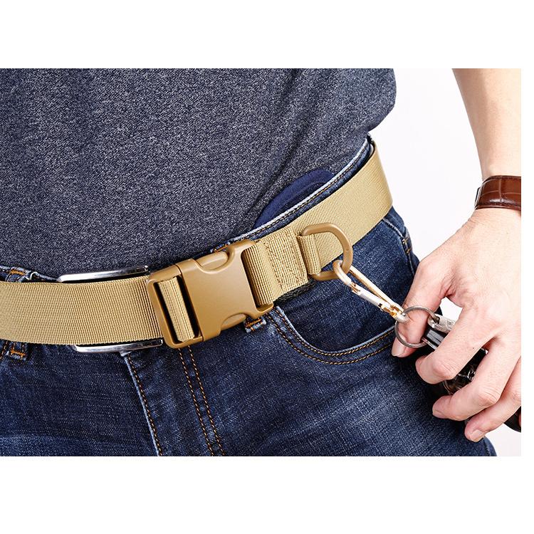 plusnao（プラスナオ） ベルト メンズ 男性用 穴なし ワンタッチ