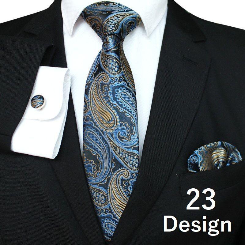 ネクタイ おしゃれ メンズ ファッション ペイズリー柄 ポリエステル シック ブラック グリーン レッド ブルー プラスナオ Paypayモール店 通販 Paypayモール
