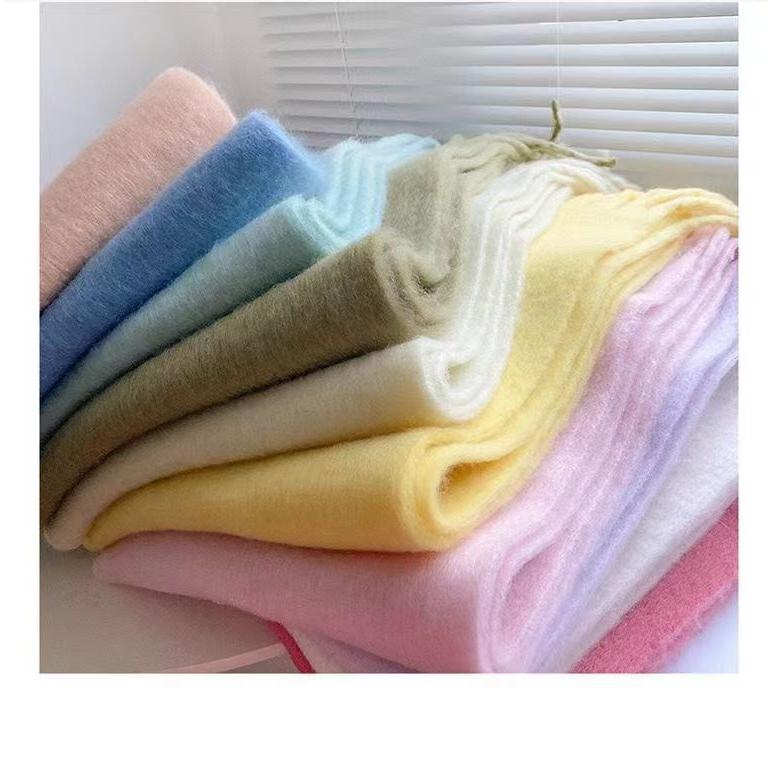 マフラー ストール レディース メンズ 無地 シンプル カラバリ豊富 あったか 防寒 かわいい ヘビロテ 冬 お出かけ | plusnao | 10