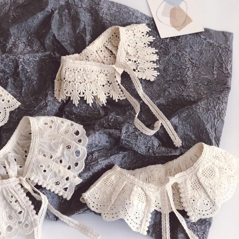 付け襟 つけ襟 キッズ レース 子ども 子供用 アクセサリー ファッション 女の子 ガーリー かわいい フラワー 花 上品 フォーマル パーティー お プラスナオ Paypayモール店 通販 Paypayモール