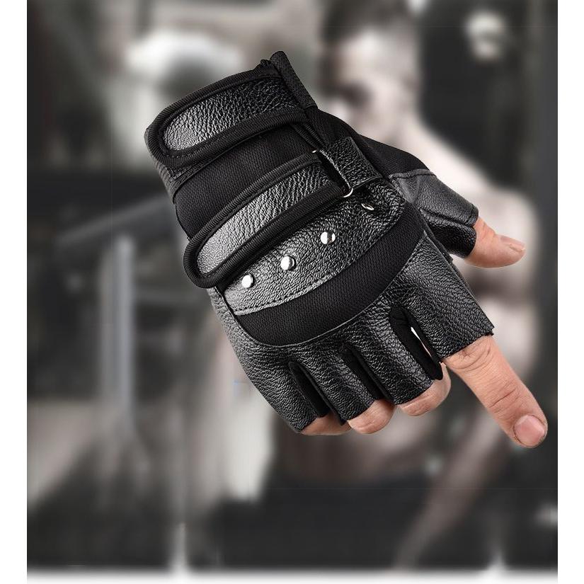 plusnao（プラスナオ） 手袋 グローブ メンズ 男性 指なし 半指