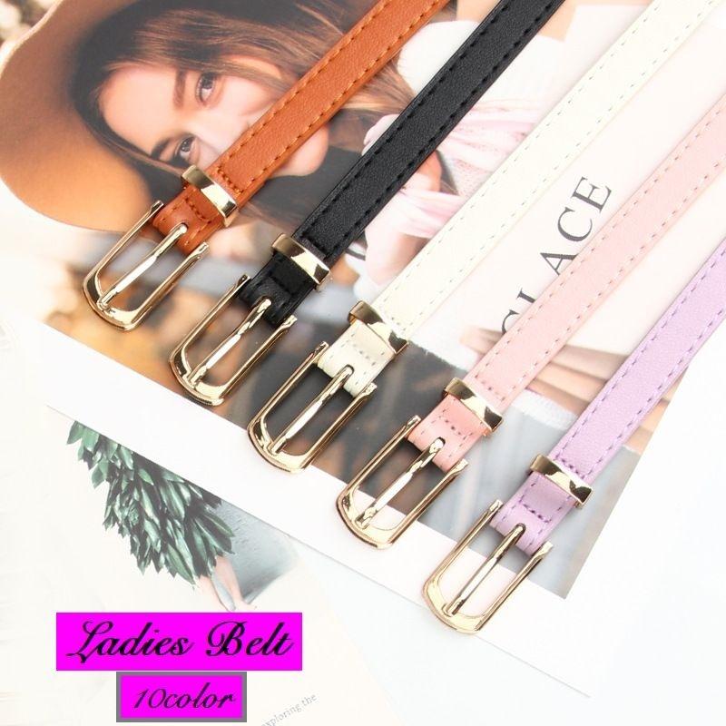 ベルト 細ベルト レディース 女性用 カラーベルト 細め ウエストマーク シンプル 無地 おしゃれ かわいい 上品 サイズ調節可能 ファッションアイテ | plusnao