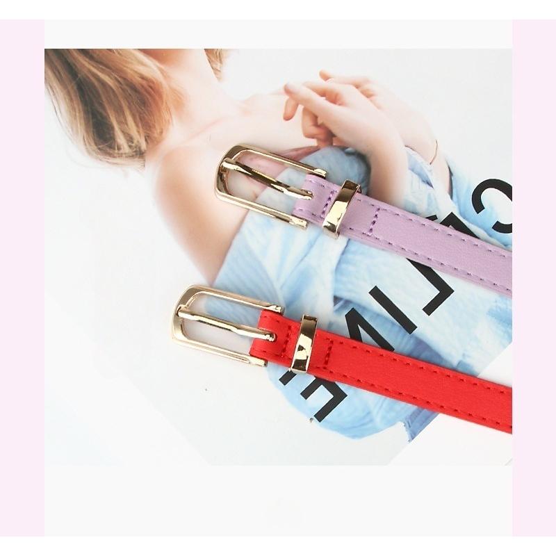 ベルト 細ベルト レディース 女性用 カラーベルト 細め ウエストマーク シンプル 無地 おしゃれ かわいい 上品 サイズ調節可能 ファッションアイテ | plusnao | 02