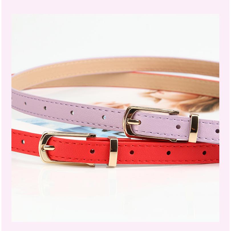 ベルト 細ベルト レディース 女性用 カラーベルト 細め ウエストマーク シンプル 無地 おしゃれ かわいい 上品 サイズ調節可能 ファッションアイテ | plusnao | 07