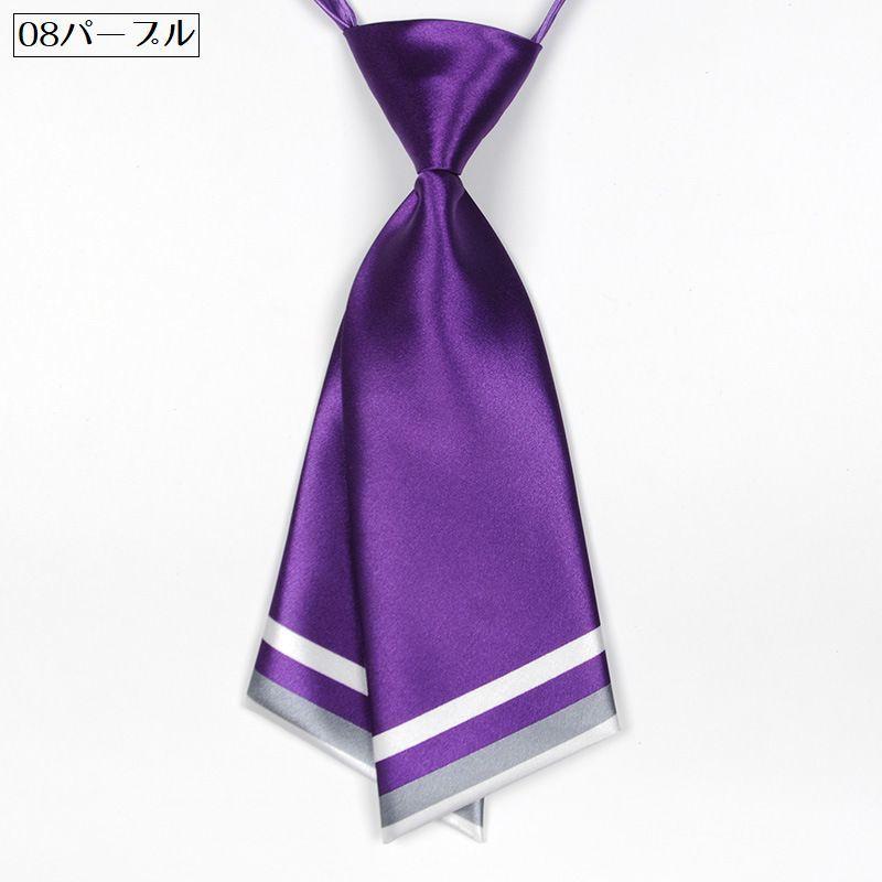 ワンタッチネクタイ ネクタイ レディース 制服 女子学生 スカーフ風 ファッション小物 簡単装着 結ばない おしゃれ かわいい ユニフォーム スクール | plusnao | 11