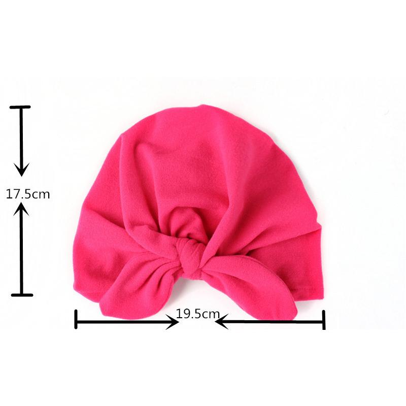 ターバン ニット帽 ベビー 新生児 出産祝い 帽子 ヘアバンド ニットキャップ 男女兼用 インド風帽子 結び目 赤ちゃん 被り物 無地 赤 ピンク 可 | plusnao | 22