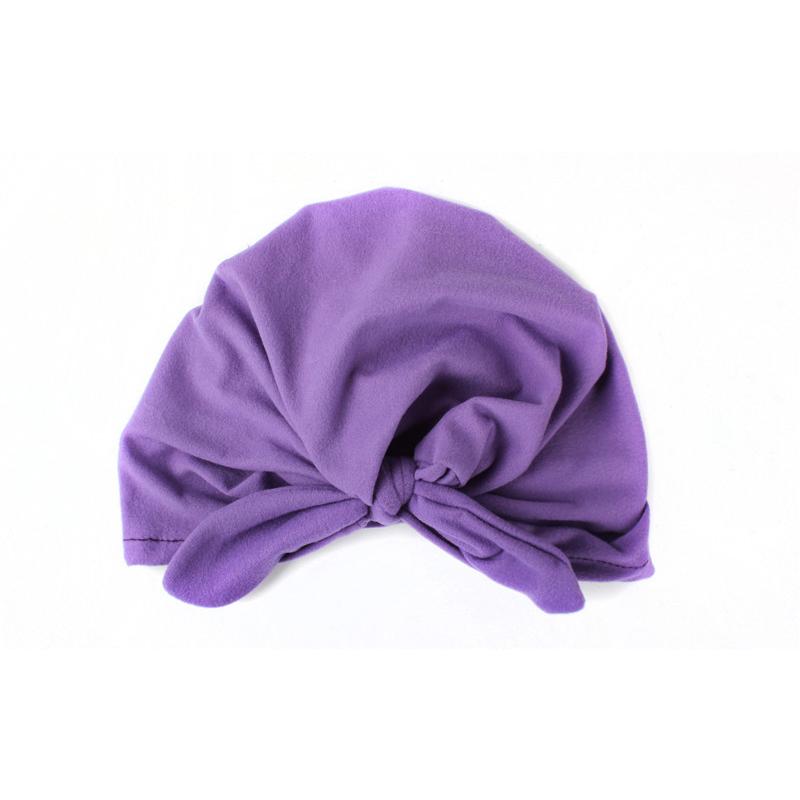 ターバン ニット帽 ベビー 新生児 出産祝い 帽子 ヘアバンド ニットキャップ 男女兼用 インド風帽子 結び目 赤ちゃん 被り物 無地 赤 ピンク 可 | plusnao | 19