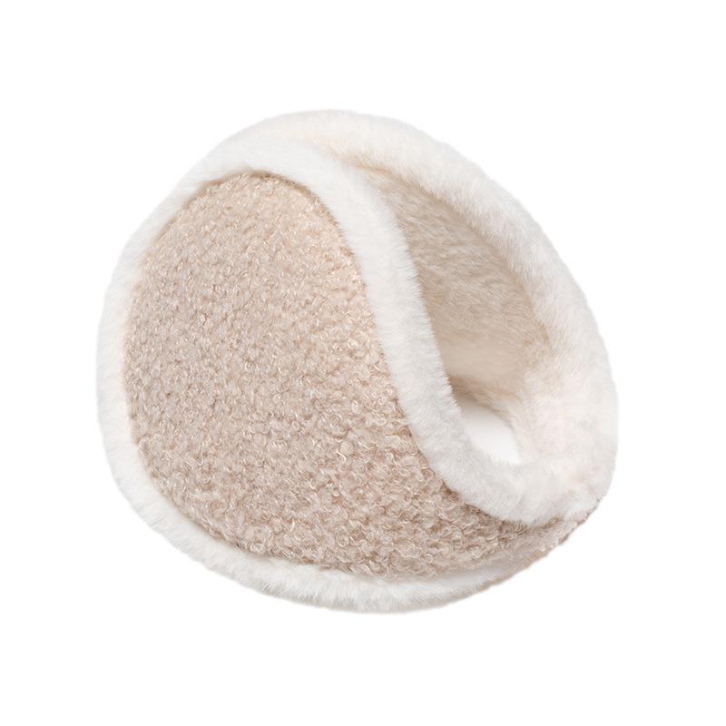 イヤーマフ イヤマフ 耳あて レディース 女性用 コンパクト あったか 暖かい ボア ふわふわ もこもこ 無地 防寒 かわいい シンプル 通勤 通学 | plusnao | 05