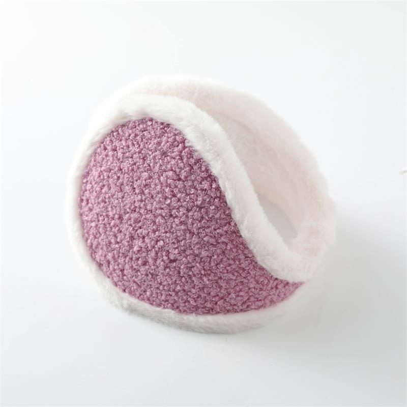 イヤーマフ イヤマフ 耳あて レディース 女性用 コンパクト あったか 暖かい ボア ふわふわ もこもこ 無地 防寒 かわいい シンプル 通勤 通学 | plusnao | 06