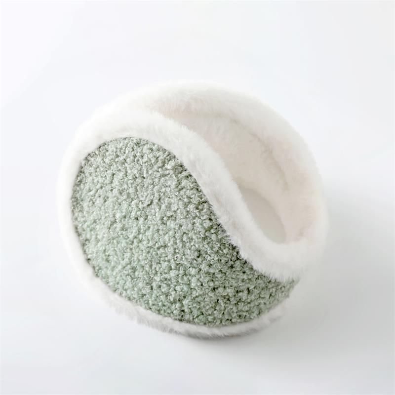 イヤーマフ イヤマフ 耳あて レディース 女性用 コンパクト あったか 暖かい ボア ふわふわ もこもこ 無地 防寒 かわいい シンプル 通勤 通学 | plusnao | 07