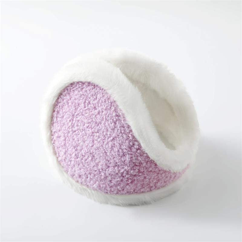 イヤーマフ イヤマフ 耳あて レディース 女性用 コンパクト あったか 暖かい ボア ふわふわ もこもこ 無地 防寒 かわいい シンプル 通勤 通学 | plusnao | 08