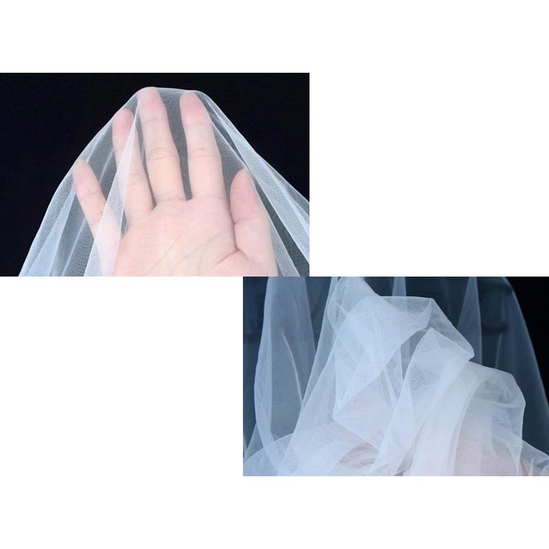 付け袖 ウェディング小物 チュールレース ウェディングドレス ブライダル 結婚式 パーティー 二次会 発表会 ドレスアレンジ ショルダーアクセサリー | plusnao | 11