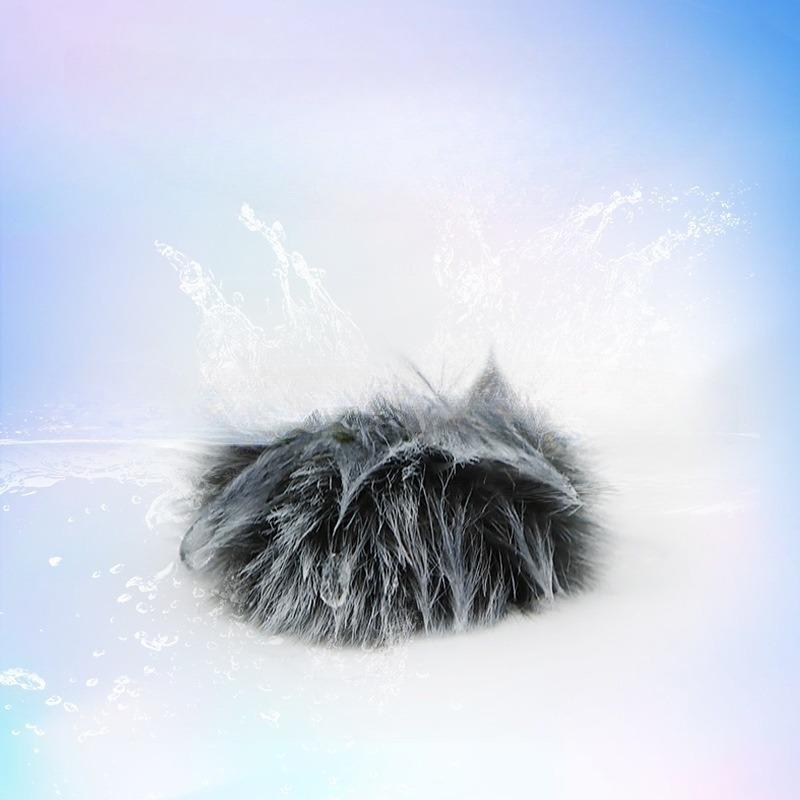 ピンマイク用ウインドジャマー 単品 ウインドマフ ウインドスクリーン