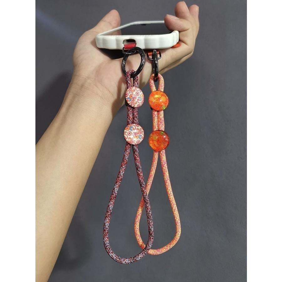 スマホストラップ 単品 1個 プレート付き ハンドストラップ リスト