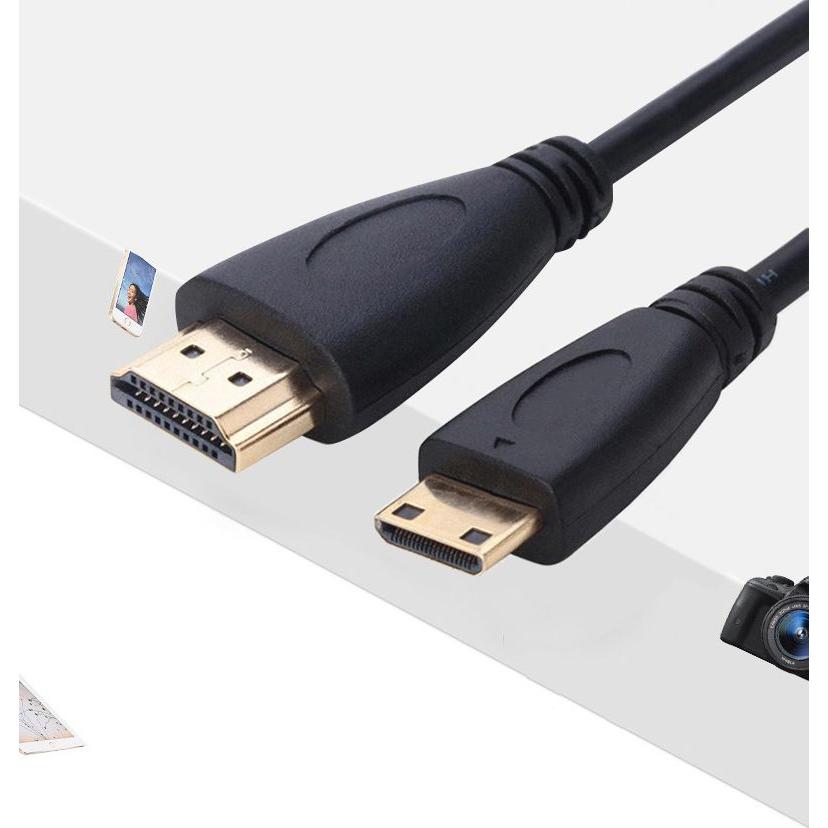miniHDMI to HDMI 変換ケーブル 1.5m 4K DisplayPort ディスプレイ