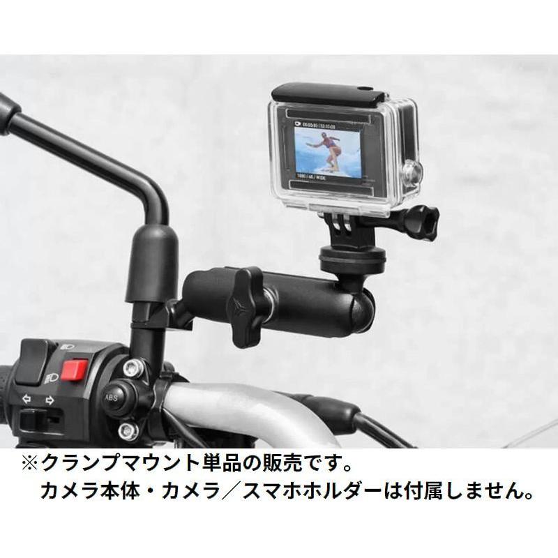 GoPro用マウント クランプ カメラスタンド スマホホルダー 自転車 