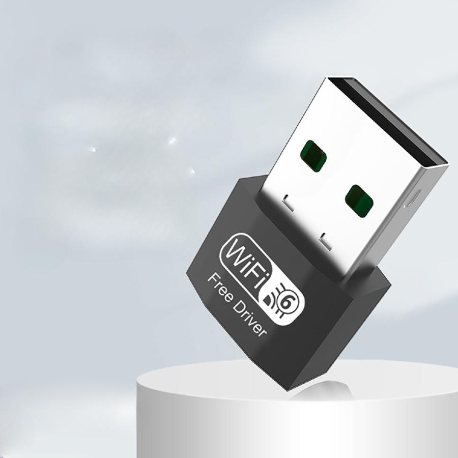 無線LANアダプタ 子機 中継機 USB WiFi6 2.4GHs 小型 軽量 ミニ