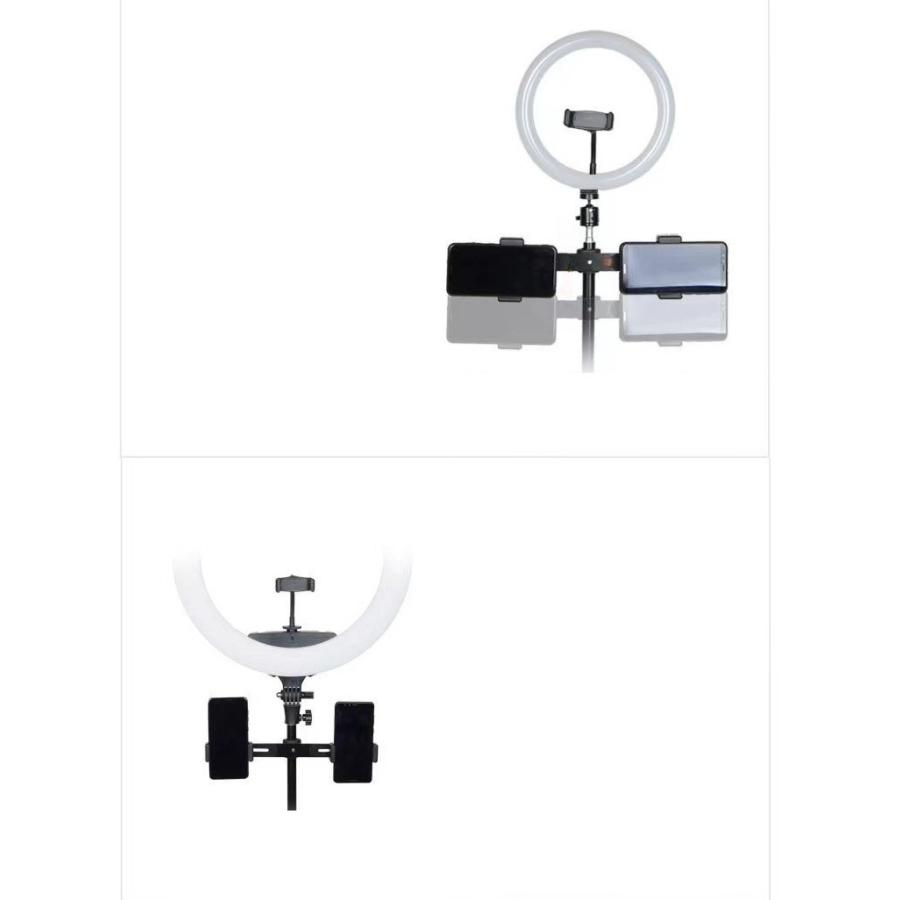 カメラプレート ブラケット クランプ式 金属製 シンプル スマホ スマートフォン 携帯 ライブ配信 ライブブロードキャスト 動画 写真 撮影 プレート | ブランド登録なし | 03