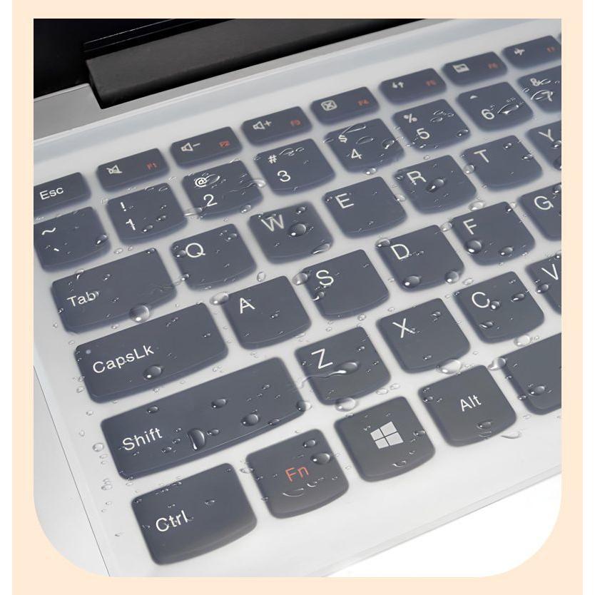 ノートパソコン用キーボードカバー シリコン 保護 防水 防塵 指紋