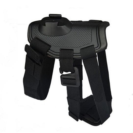 犬用チェストマウントハーネス Gopro用 カメラ固定用ハーネス カメラ固定用胴輪 ドッグハーネス ドッグマウント 中型犬 大型犬 カメラ