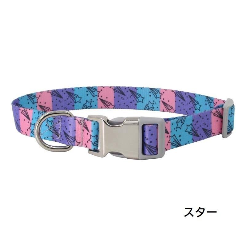 首輪 犬用 ドッグ用 小型犬 中型犬 犬用グッズ ペットグッズ イラスト入り プリント入り 雷 星 長さ調節可能 細め 使いやすい かわいい かっこい Pet プラスナオyahoo 店 通販 Yahoo ショッピング