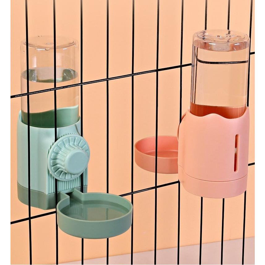 ペット用給水器 ケージ取付 自動給水器 500ml 犬用 猫用 ペット用水