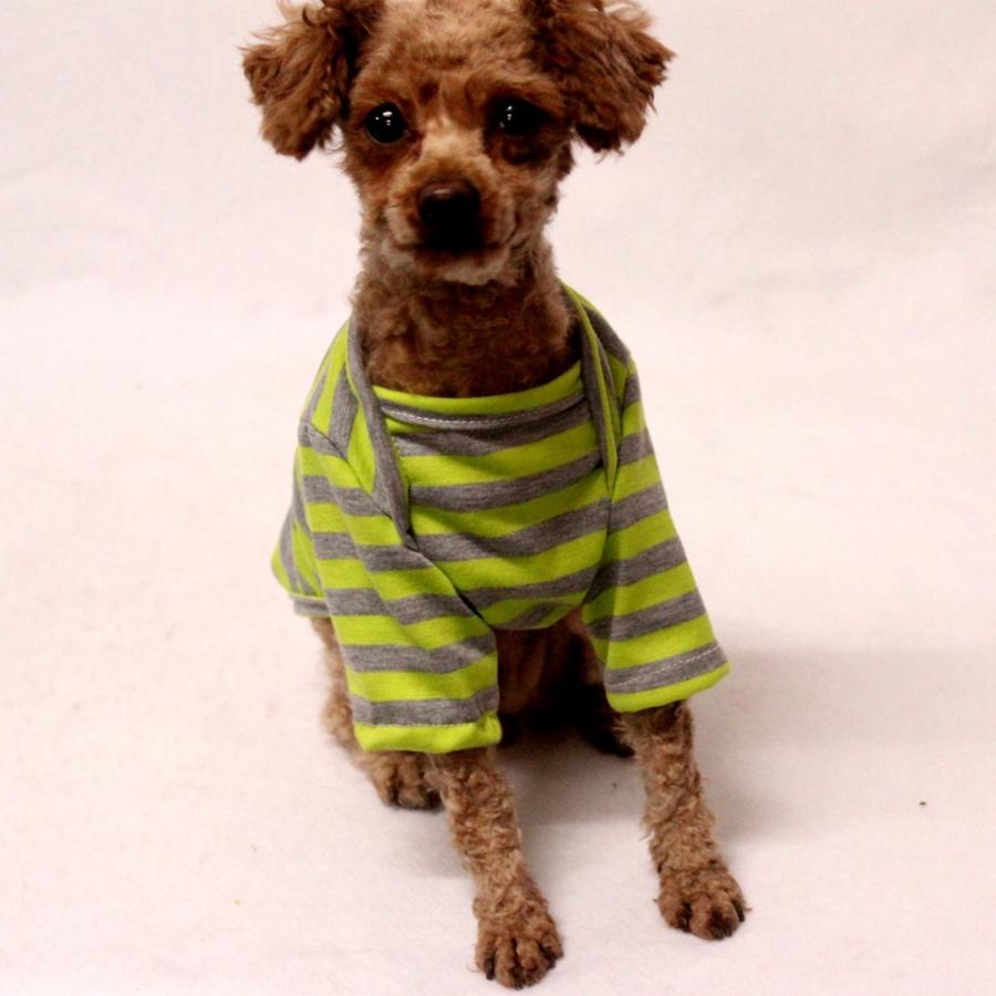ドッグウエア ペットウエア 犬 犬服 洋服 Tシャツ ボーダー ストライプ