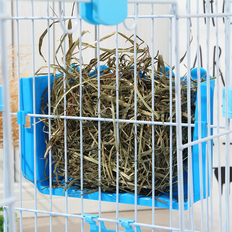 牧草フィーダー 小動物用 干し草入れ 給餌器 ウサギ デグー チンチラ