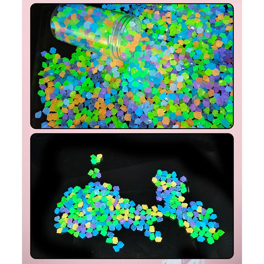 ★最終価格★蓄光ルナウェア月のグラス グリーン ・ブルー蓄光グラス セット Amazon.co.jp: life_mart 夜光石 100個 セット 暗闇 光る石