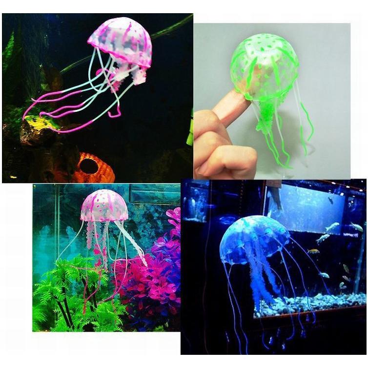 plusnao シリコン製クラゲ 人工クラゲ アクアリウム シリコン製 クラゲ 