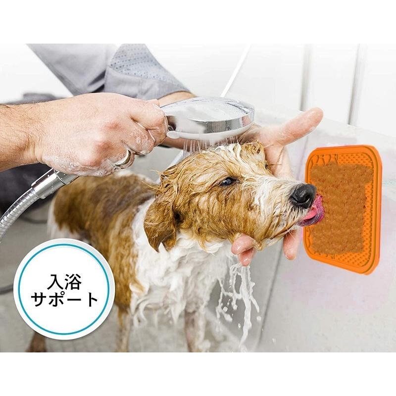 リックパッド 舐めるパッド シリコン 吸盤 ペット用品 15cm 小型