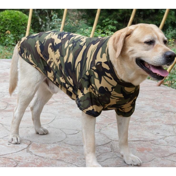 ペットウェア ドッグウェア Tシャツ カットソー 半袖 迷彩柄 犬服