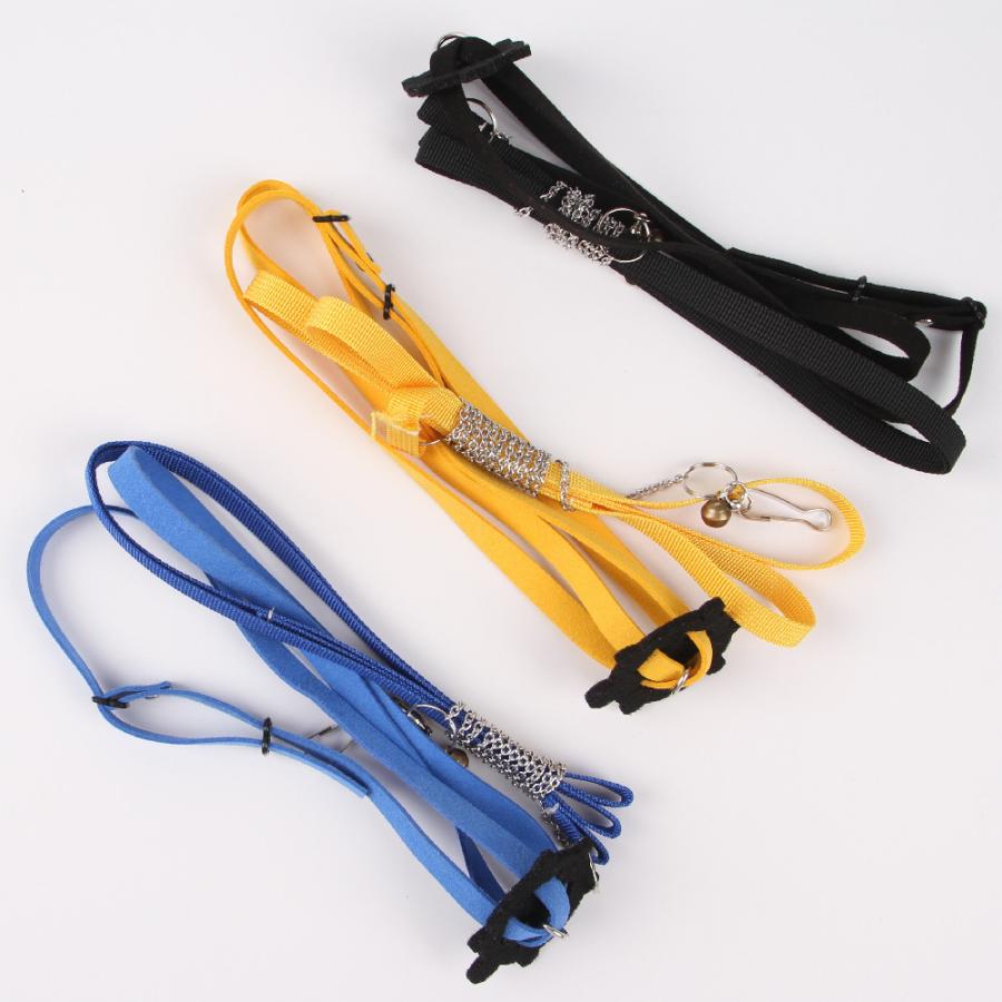 plusnao 亀用ハーネス リード 鈴付き ペット用品 爬虫類 小動物