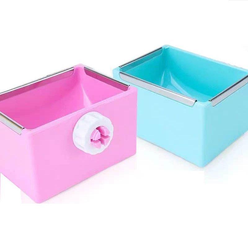 小動物用食器 ケージ ゲージ 取り付け エサ入れ フードボックス 餌入れ