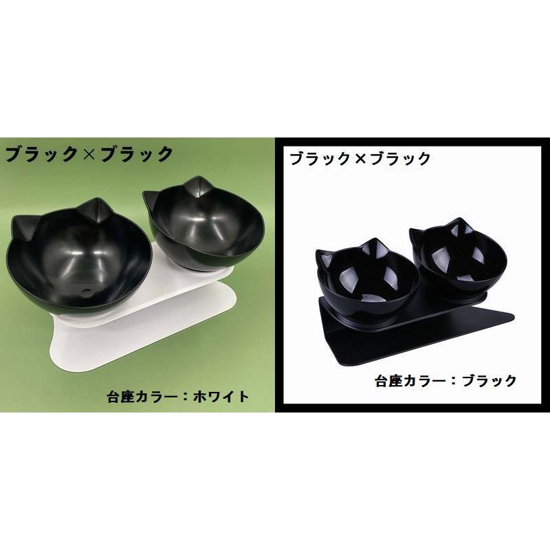 猫用食器 犬用食器 フードボウル ダブルボウル 台付き スタンド付き
