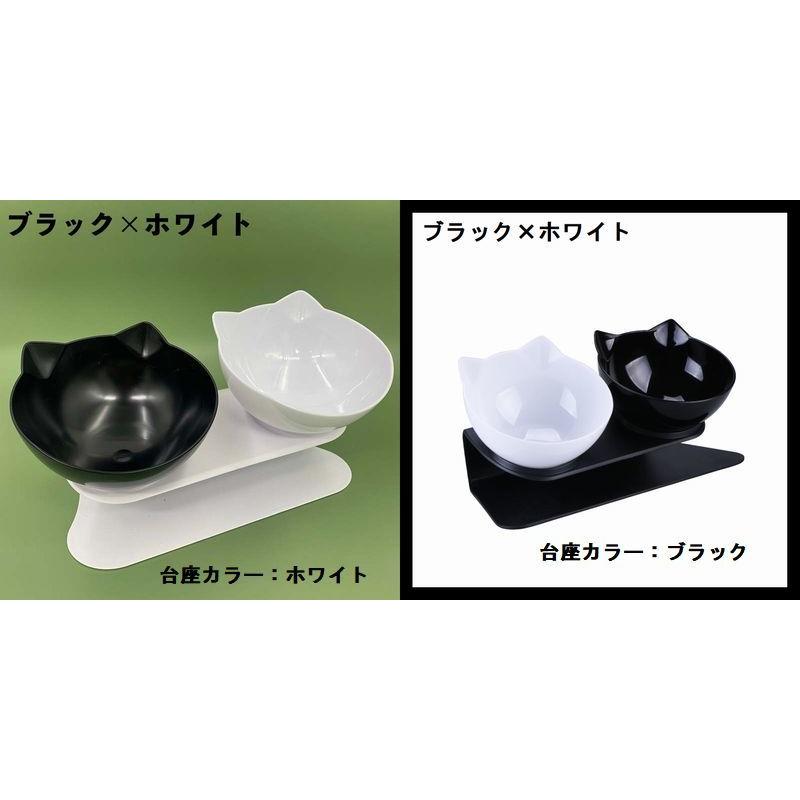 猫用食器 犬用食器 フードボウル ダブルボウル 台付き スタンド付き