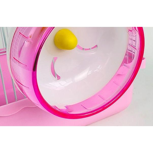 静音 ホイール ハムスター用 回し車 小動物用品 小動物 外付け ケージ