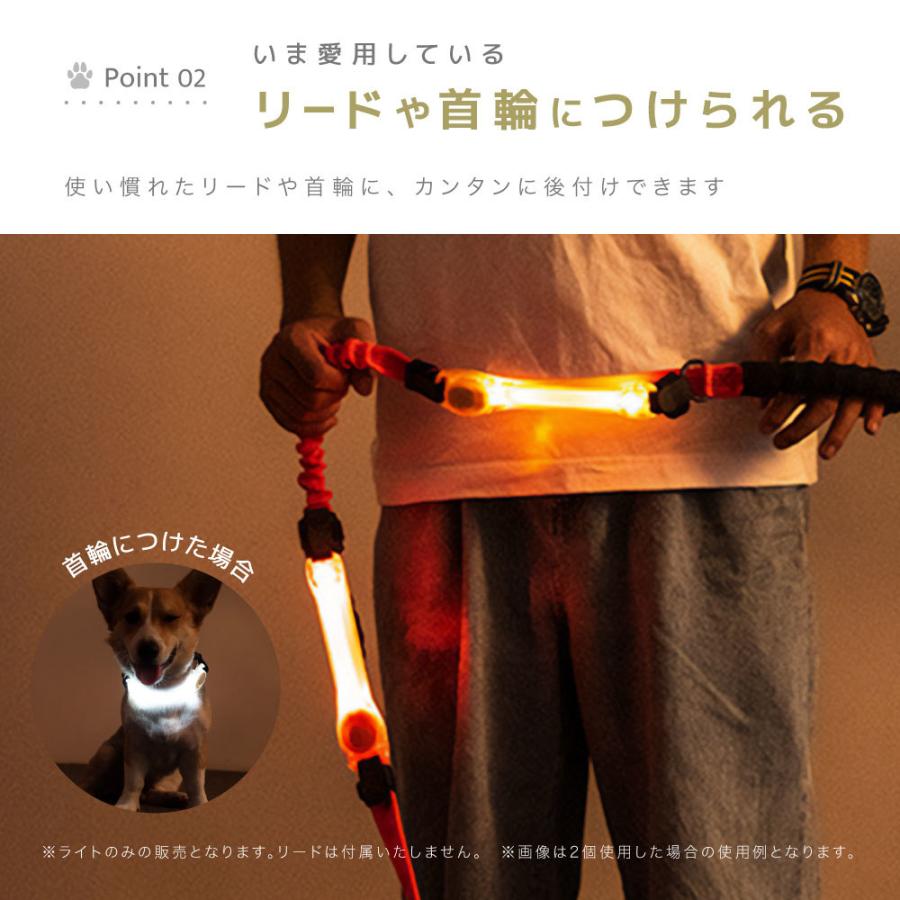 plusnao（プラスナオ） お散歩ライト LEDライト ペット用品 リード