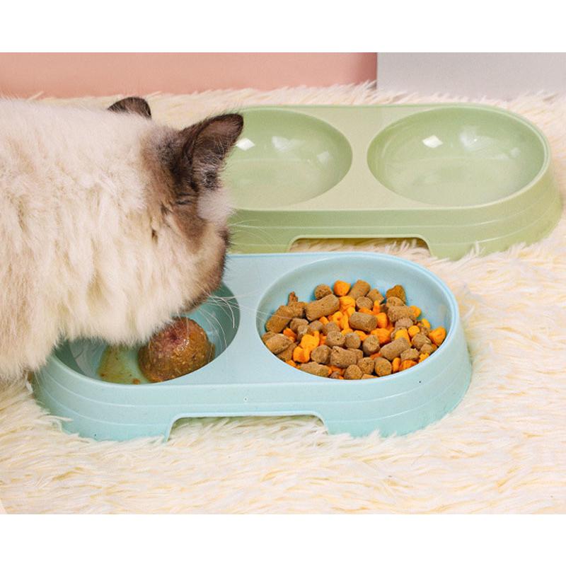 ペット用食器 フードボウル 猫 ねこ ネコ 犬 いぬ イヌ ダブル 2in1 2