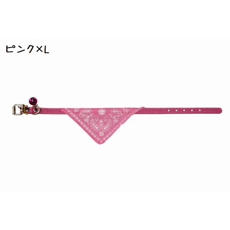 猫用首輪 ペット用品 ねこ ネコ カラー バンダナ風 ベルトタイプ 鈴