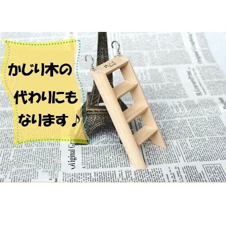 ハムスター用 はしご 階段 梯子 ハシゴ かじり木 かじれるハシゴ 齧り木 伸びすぎ防止 不正咬合予防 げっ歯類 小動物用品 ペットグッズ ゴールデン プラスナオ Paypayモール店 通販 Paypayモール