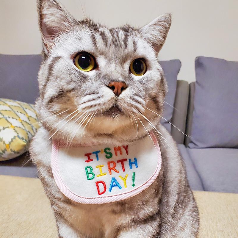 ペット用スタイ 猫用スタイ 犬用 キャットウェア よだれかけ ビブ 猫