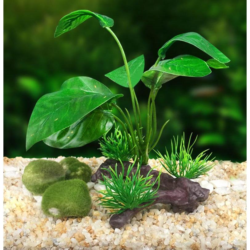1点限り‼️ 人工水草 水槽内装 水族館植物 オーナメント 人工水草 人工プランツ 水中植物 水槽レイアウト用品 オブジェ