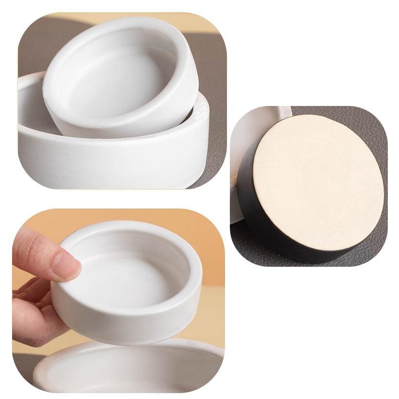 エサ入れ 餌入れ 水入れ M L 爬虫類 両生類 陶器 逃げ防止 返し エサ皿